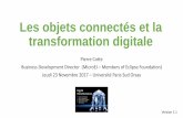 Les objets connectés et la transformation digitale