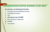 1 PRESENTATION DSPSN KANEM CODI 2021
