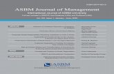 ASBM Journal of Management