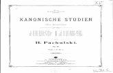 Etudes canoniques [Op.26] - Free-scores.com