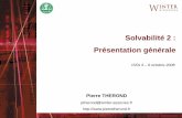 Solvabilité 2 : Présentation généralePrésentation générale