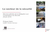Le secteur de la sécurité - Accueil - Ministère de l ...