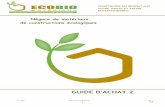GUIDE D'ACHAT 2 - Ecobio Materiaux