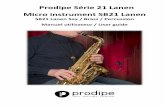 Prodipe Série 21 Lanen Micro instrument SB21 Lanen