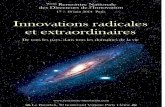 Innovations radicales et extraordinaires