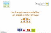 Les énergies renouvelables : un projet local et citoyen