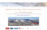 Master and PhD Thesis Projects 2017 - Spintec