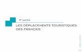 LES DÉPLACEMENTS TOURISTIQUES DES FRANÇAIS