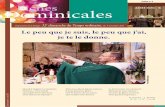 Cahier n° 3 Fiches Dominicales