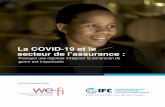 La COVID-19 et le secteur de l’assurance