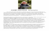 ANNE DUCROS Biographie