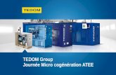 TEDOM Group Journée Micro cogénération ATEE