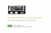 rapport annuel - Arrimage