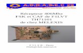 Récepteur 406Mhz FSK et CAF de F1LVT TH71101 de chez …