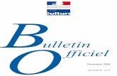 BO ulletin fficiel - culture.gouv.fr
