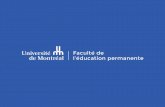 Certificat de publicité - Université de Montréal