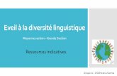 Eveil à la diversité linguistique - Langues Vivantes