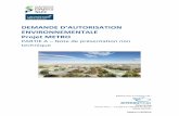 DEMANDE D’AUTORISATION - projets-environnement.gouv.fr