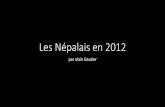 Les Népalais en 2012