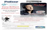 Concert Dany Brillant - Jeudi 16 Décembre 2021 - Lyon