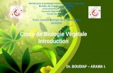 Cours de Biologie Végétale