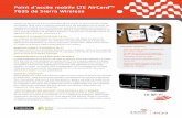Point d’accès mobile LTE AirCardMD 763S de Sierra Wireless