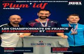 Magazine de la Ligue Ile-de-France de Badminton Plum’idf Nº01