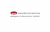 Rapport financier 2014 - weborama.com