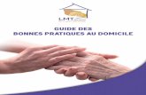 GUIDE DES BONNES PRATIQUES AU DOMICILE - LMT Services