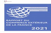 RAPPORT DU COMMERCE EXTÉRIEUR DE LA FRANCE 2021