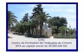 CFIC Centre de Formation de l’Industrie du Ciment SPA au ...