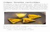 Crêpes Suzette revisitées - [les] Gourmantissimes