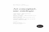 Art conceptuel, une entologie - Université de Mons