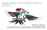 2020-2021 COURSE PLANNING HANDBOOK - Vancouver School …