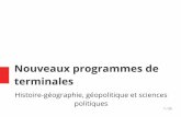 Nouveaux programmes de terminales - ac-nice.fr