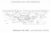 CAHIER DE VACANCES - IEN : Givors
