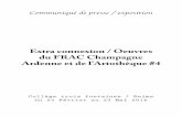 Extra connexion / Oeuvres du FRAC Champagne Ardenne et de ...