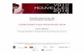 Centre français de promotion lyrique CONCOURS VOIX ...