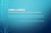CMMS-LAMBDA Solution Scalable de gestion de parque ...