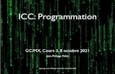 ICC: Programmation