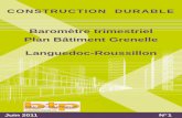 Baromètre trimestriel Plan Bâtiment Grenelle Languedoc ...