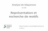 Analyse de Séquences - Université Paris-Saclay
