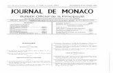 CENT QUARANTE-SIXIEME ANNEE - N JOURNAL DE MONACO - …