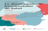 COMPTE RENDU Le développement transfrontalier au Sahel