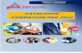 CATALOGUE FORMATION HSE 2022