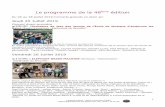 Le programme de la 48ème édition - Aquitaine OnLine