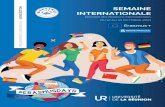 Direction des Relations Internationales DU 12 AU 16 ...