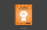 Guide Langage et Vocabulaire TPS/PS
