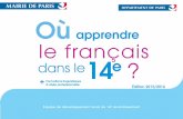 Où apprendre le français 14 - Paris