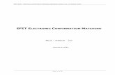 EFET ELECTRONIC CONFIRMATION ATCHING